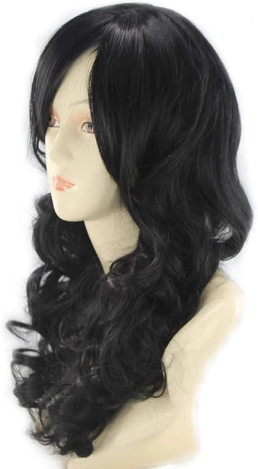 DILLARDS Long Black Women Wig – Natural Look Synthetic Hair