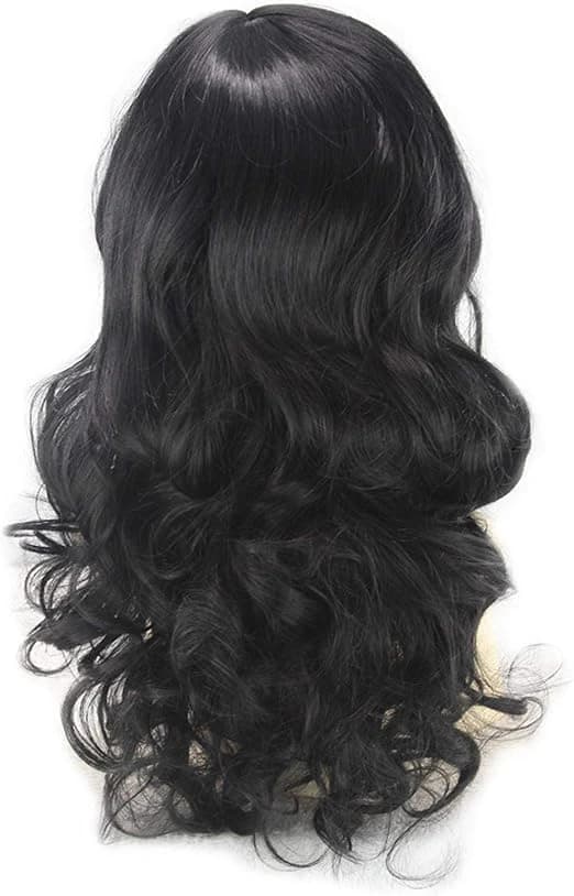 DILLARDS Long Black Women Wig – Natural Look Synthetic Hair