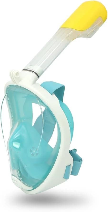 Full Face Diving Mask, Foldable, Anti-Fog, Wide Underwater Vision  
