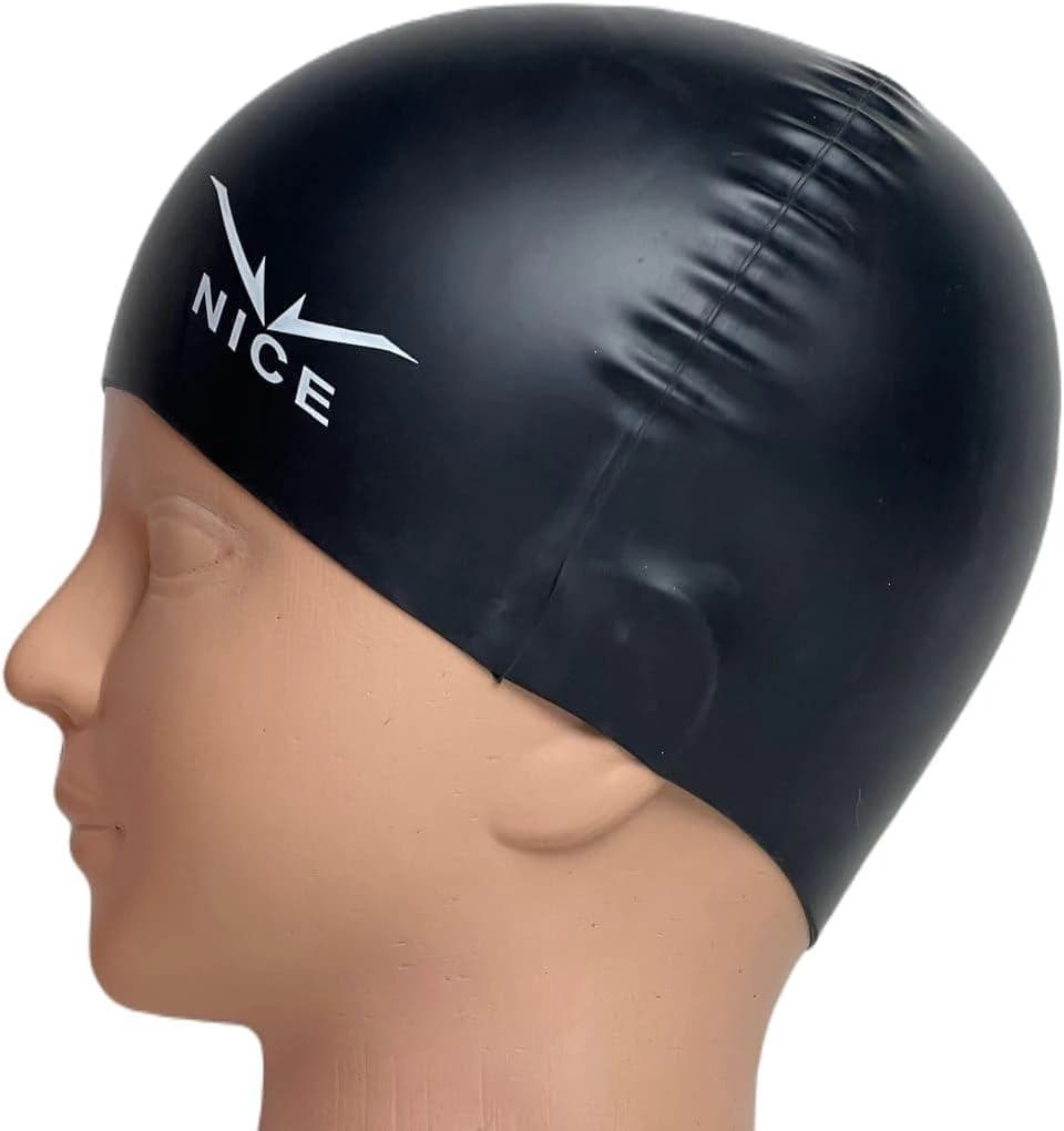 Go Swim Kids Swim Cap, Durable Silicone Swim Cap for Toddler Boys and Girls