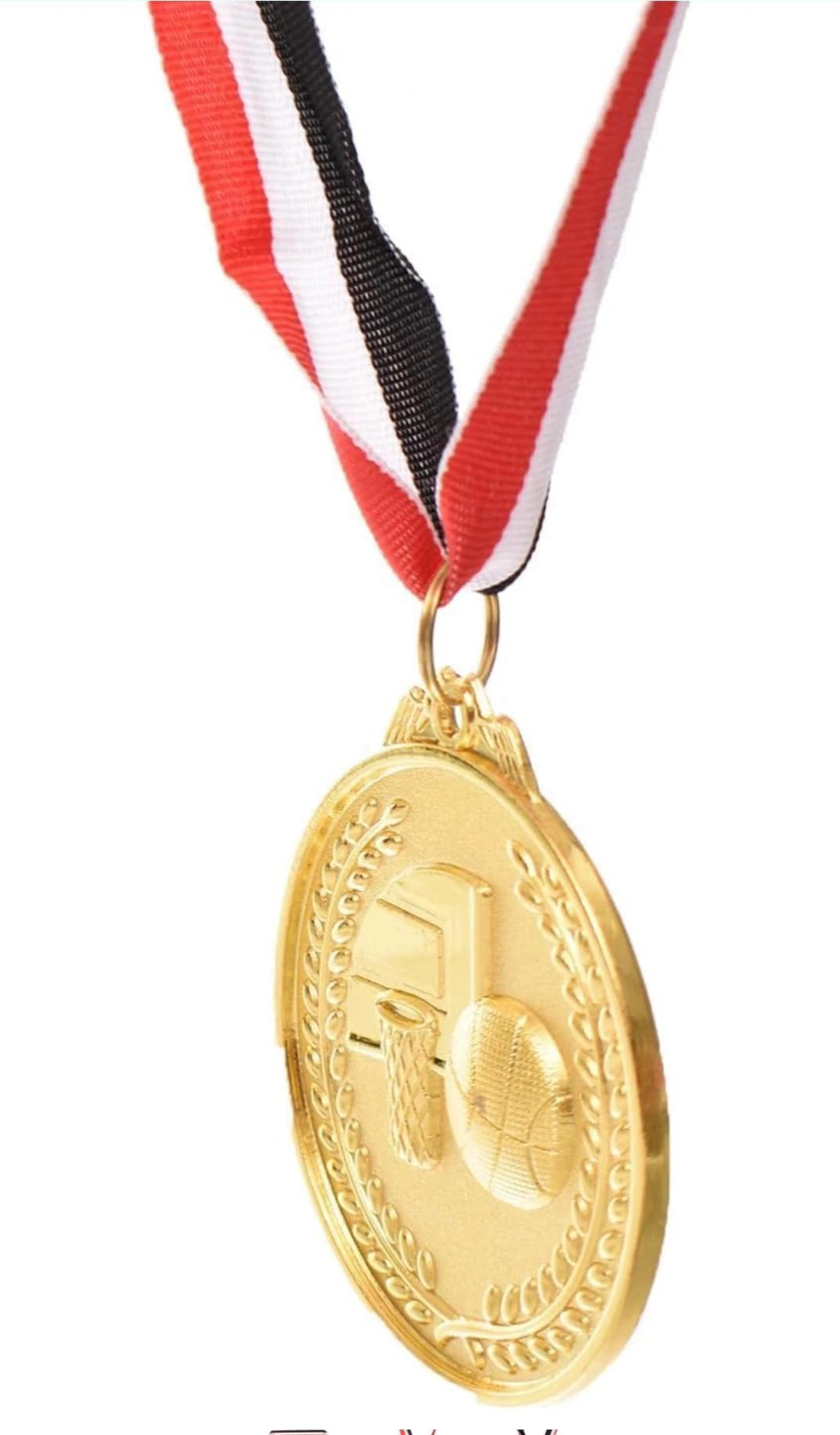 Gold Medal for Sports Performance Enhancement - Multi-Colored and Shaped
