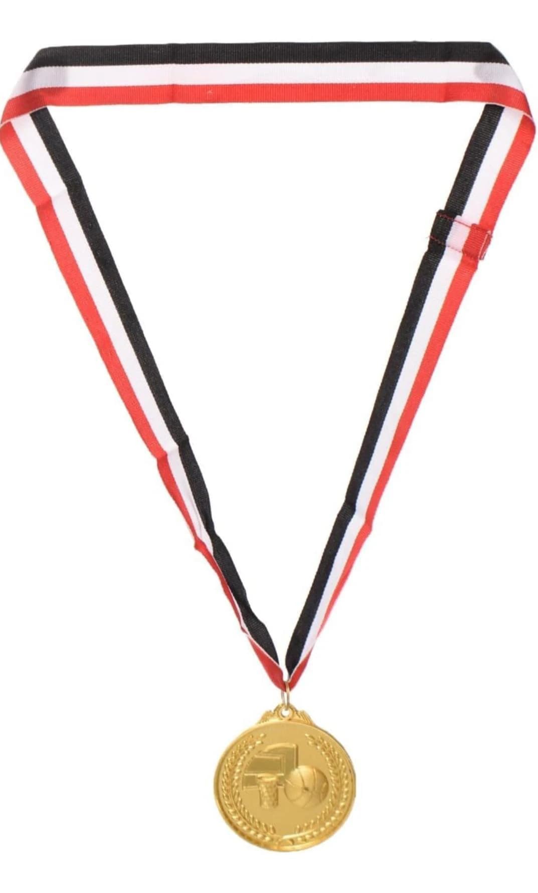 Gold Medal for Sports Performance Enhancement - Multi-Colored and Shaped