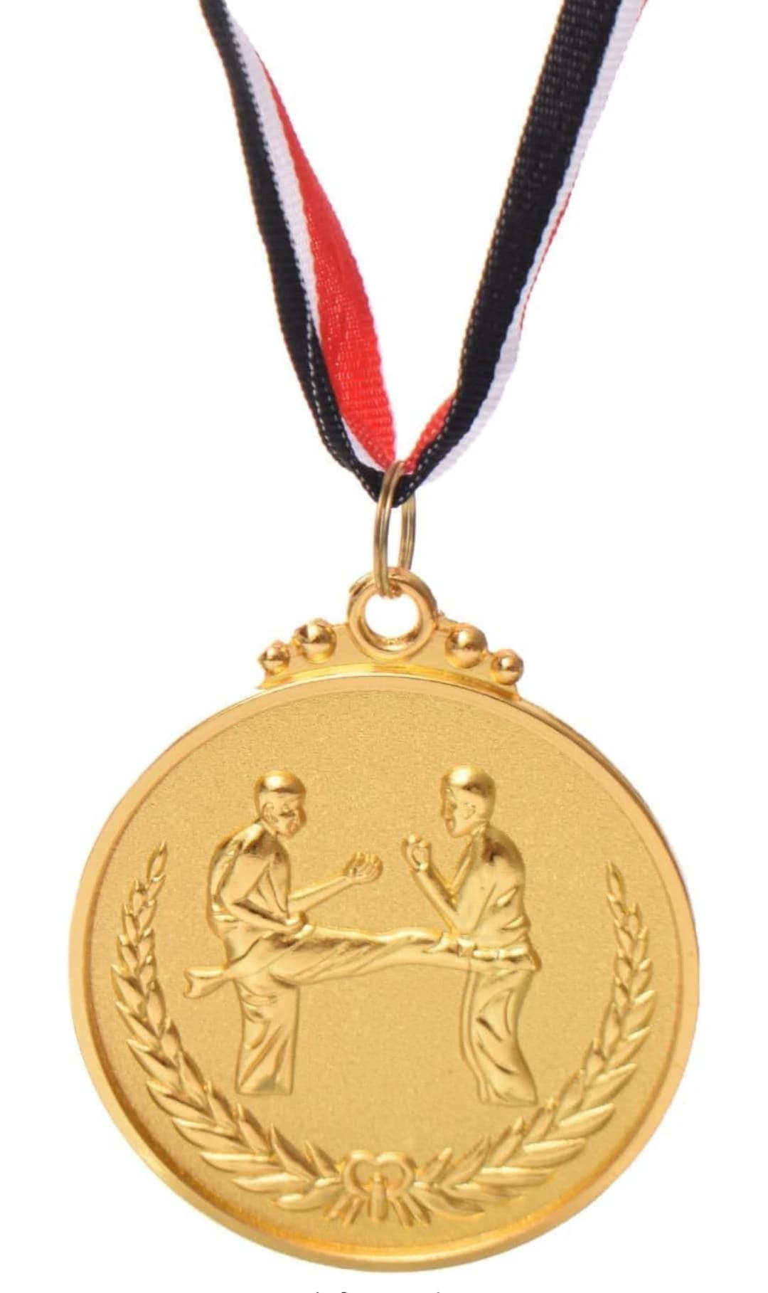 Gold Medal for Sports Performance Enhancement - Multi-Colored and Shaped