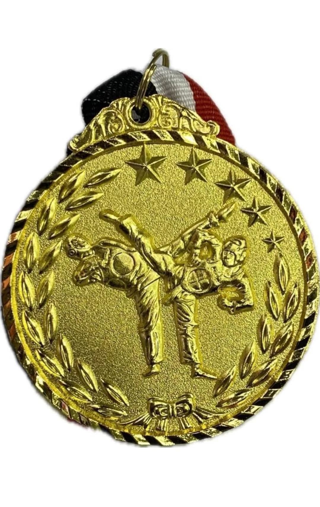 Gold Medal for Sports Performance Enhancement - Multi-Colored and Shaped