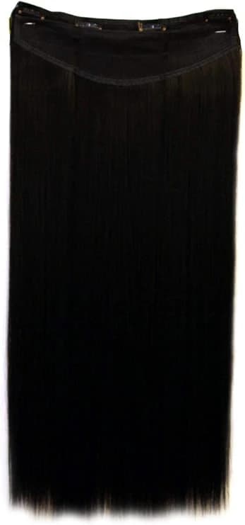 DILLARDS Heat Resistant Synthetic Hair Extension 26 Inch Black