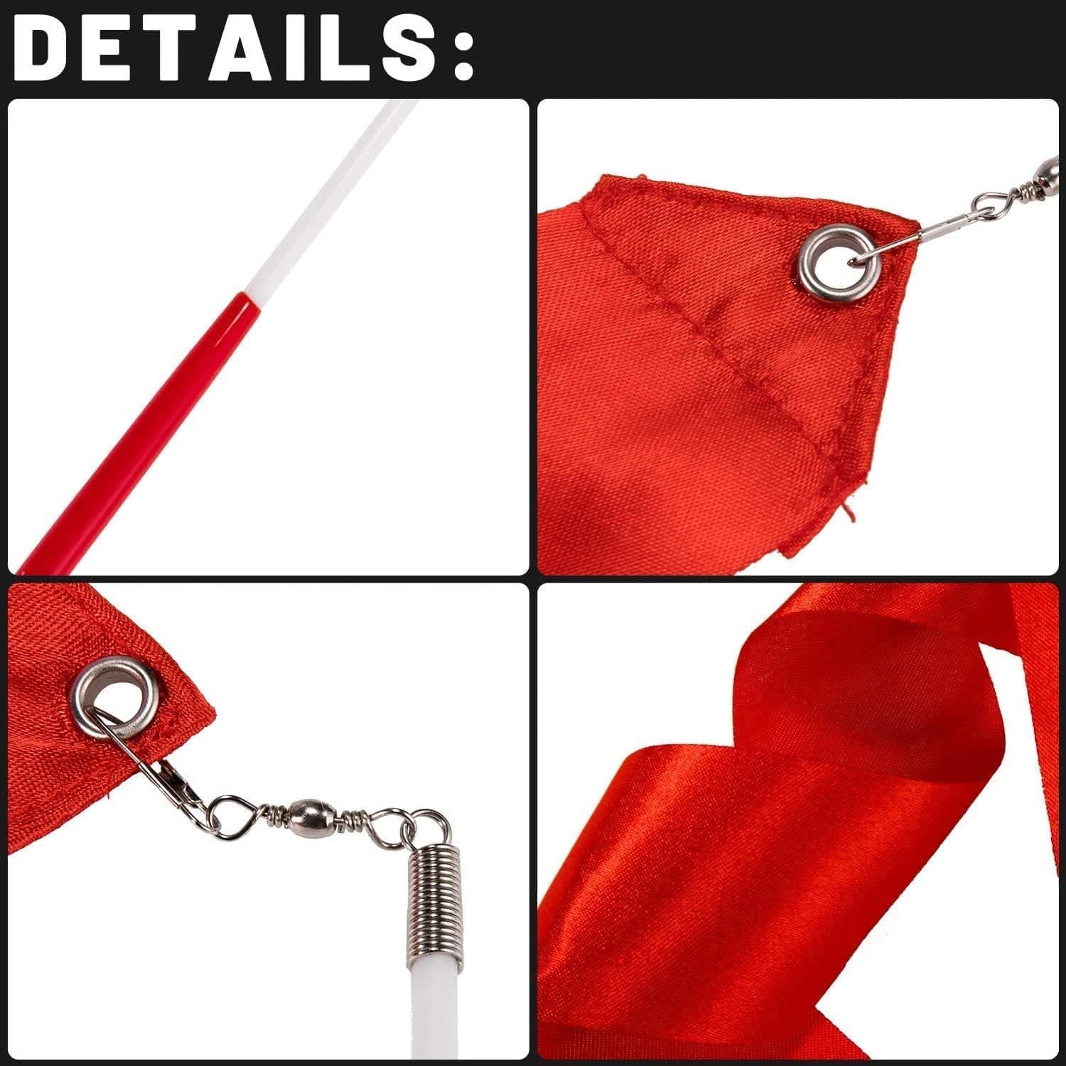 Gymnastics ribbon, rhythmic dance ribbons, dance ribbons and talent shows 