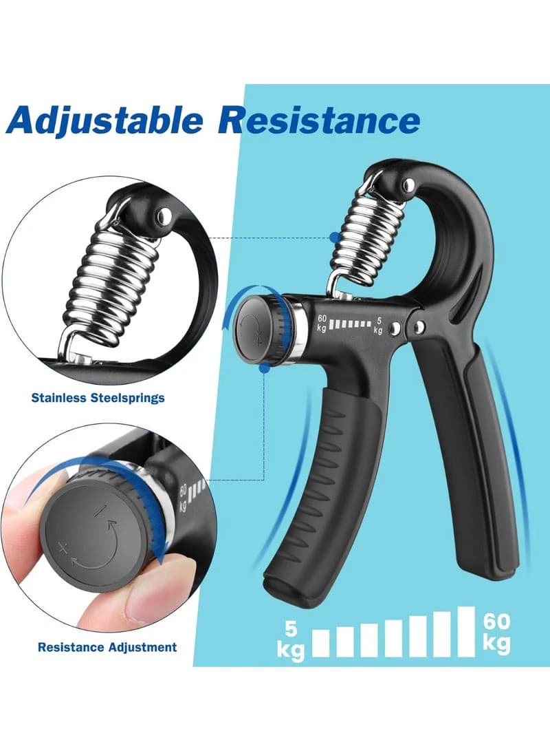 Hand Grip Strengthener (1 pack), Hand Grip Strengthener with adjustable 