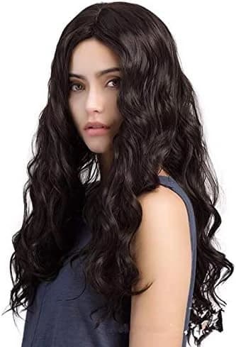 DILLARDS Long Curly Synthetic Wig for Women