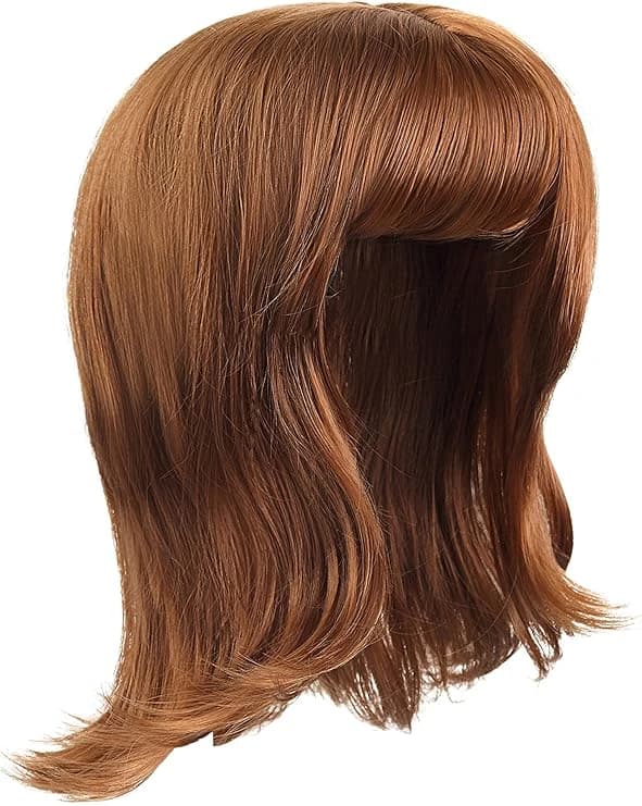 DILLARDS Shoulder Length Synthetic Wig Amber Red