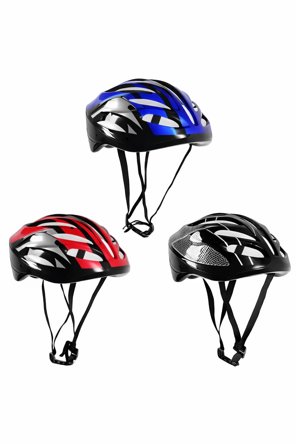 High Density Color Block Cycling Helmet, Durable Mountain Bike Helmet  
