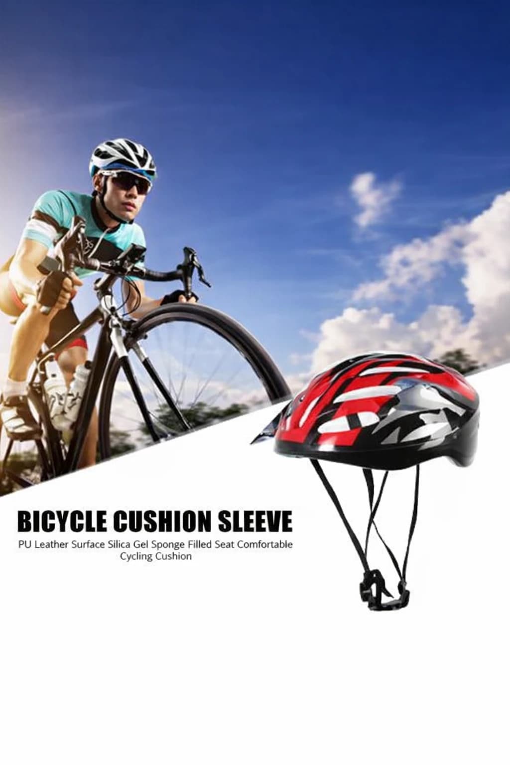 High Density Color Block Cycling Helmet, Durable Mountain Bike Helmet  