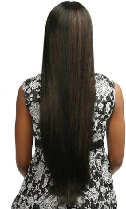 DILLARDS Long Straight Black Wig SW0254