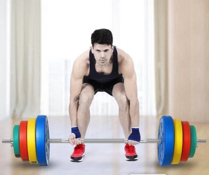 Hoop Round Weight Plate for Strength Training Corrosion Resistant 10 KG