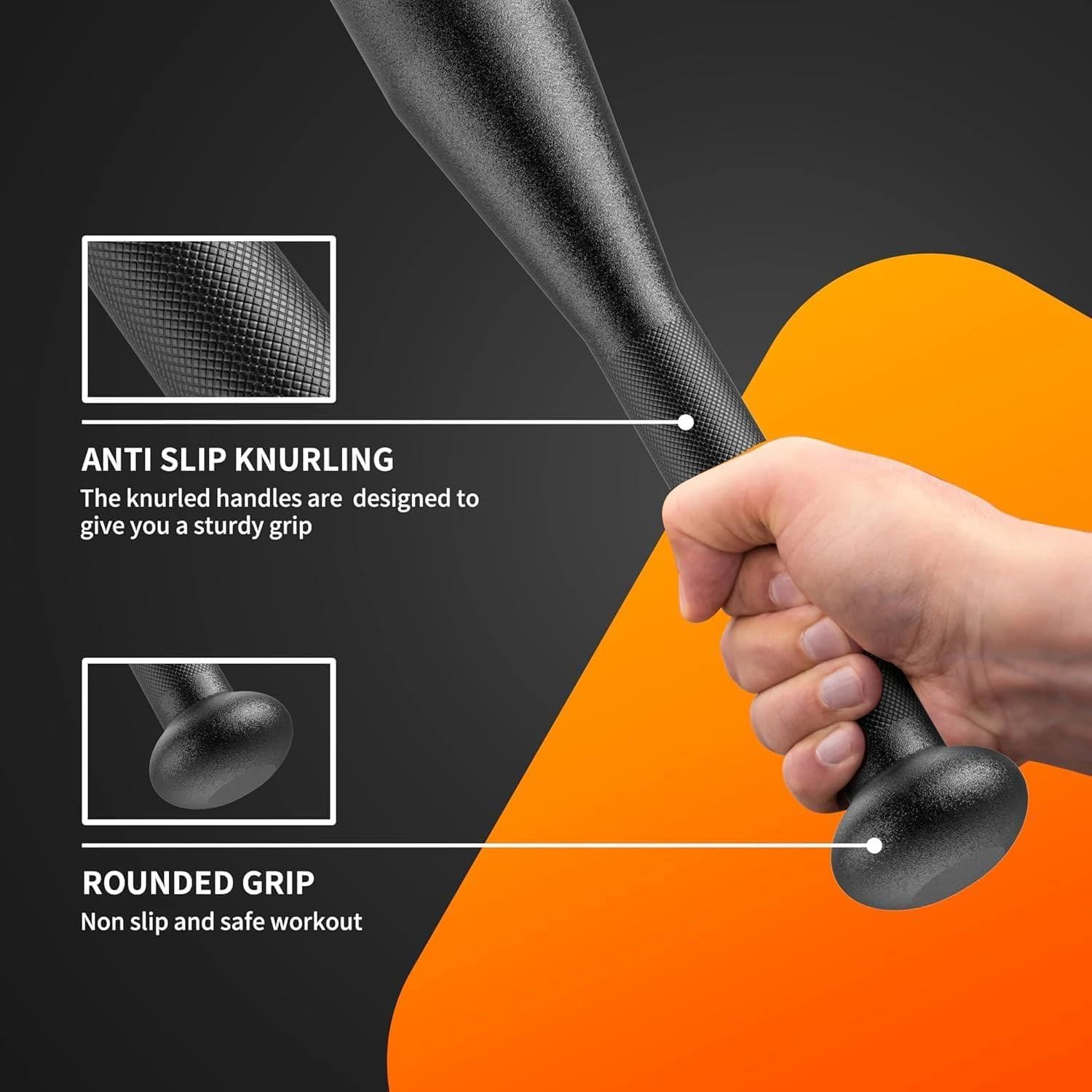 Indian Club Steel Weight Training Tool Suitable for Club Use and for Strength 