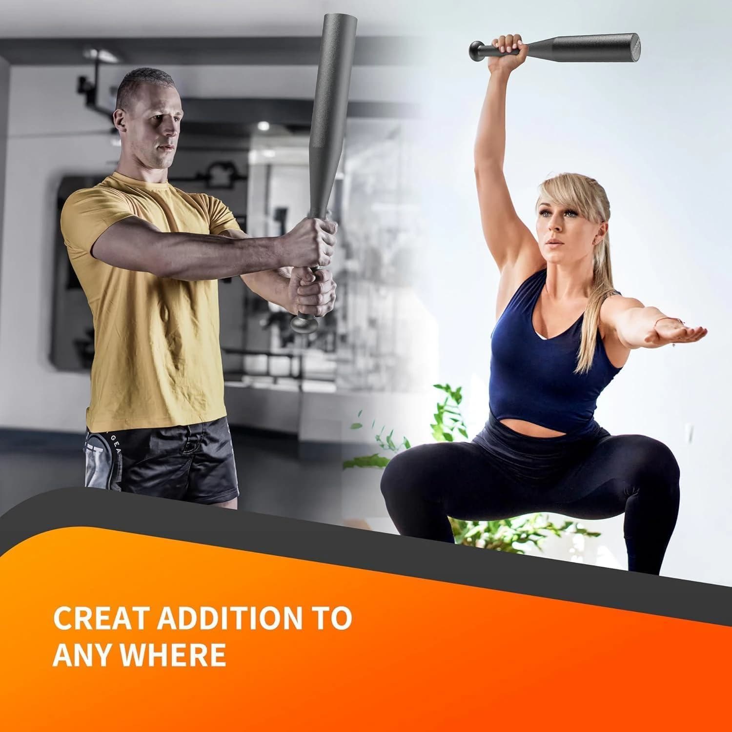 Indian Club Steel Weight Training Tool Suitable for Club Use and for Strength 