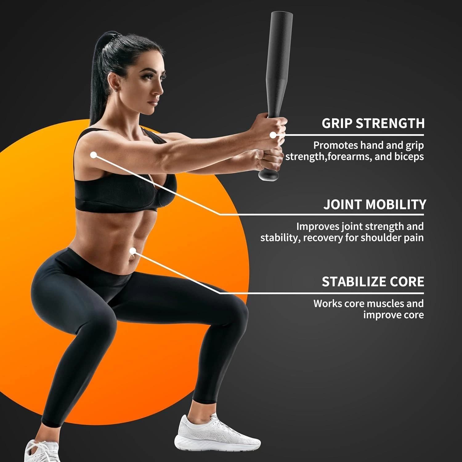 Indian Club Steel Weight Training Tool Suitable for Club Use and for Strength 