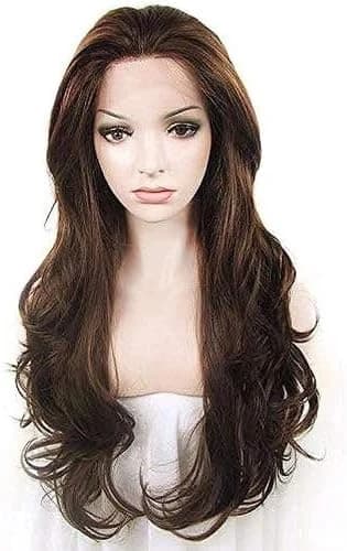 DILLARDS Long Wavy Brown Wig