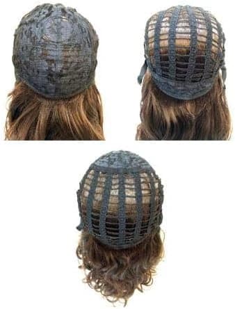 DILLARDS Long Curly Lace Front Wig Brown
