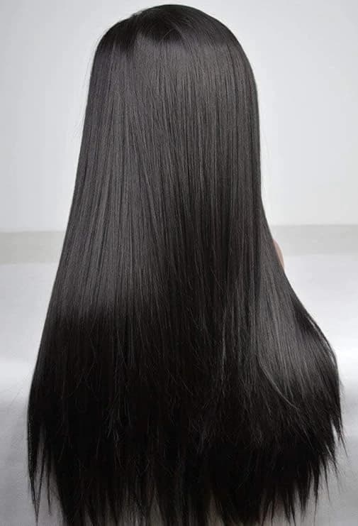 DILLARDS Long Black Wig for Women