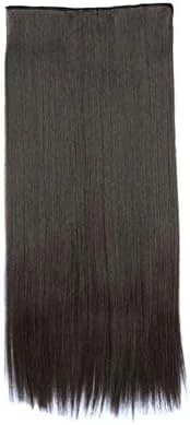 DILLARDS Long Straight Solid Color Hair Piece for Women