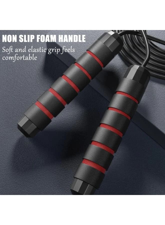 Jump rope with weight bar - Jump rope, exercise rope, boxing rope