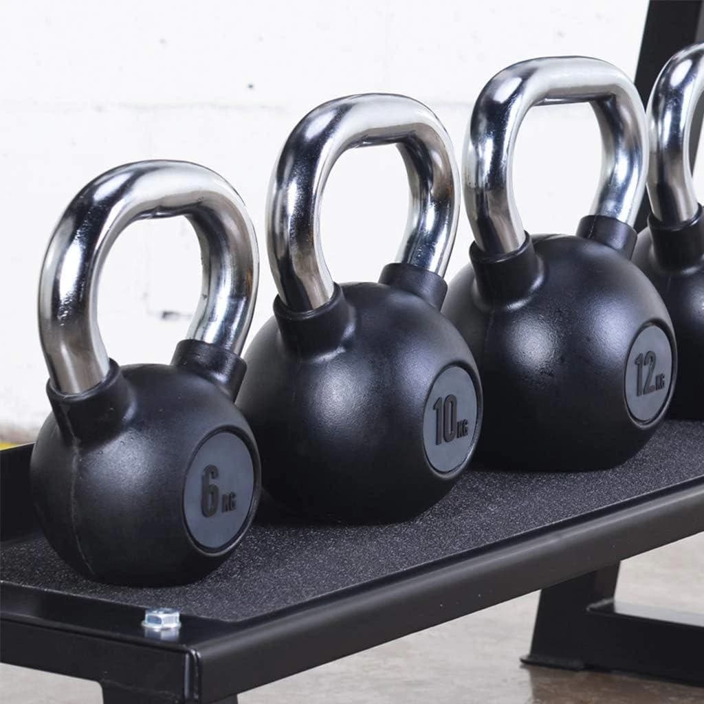 8 KG Kettlebell Exercise Tool Cast Iron Weights Nickel Handle - Workout 