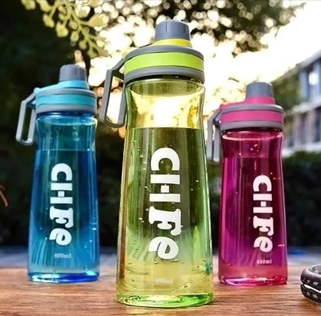 Large capacity 800mAh outdoor sports water bottle, drinking accessories
