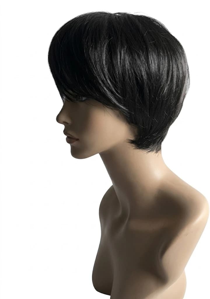 DILLARDS Short Straight Wig – Black