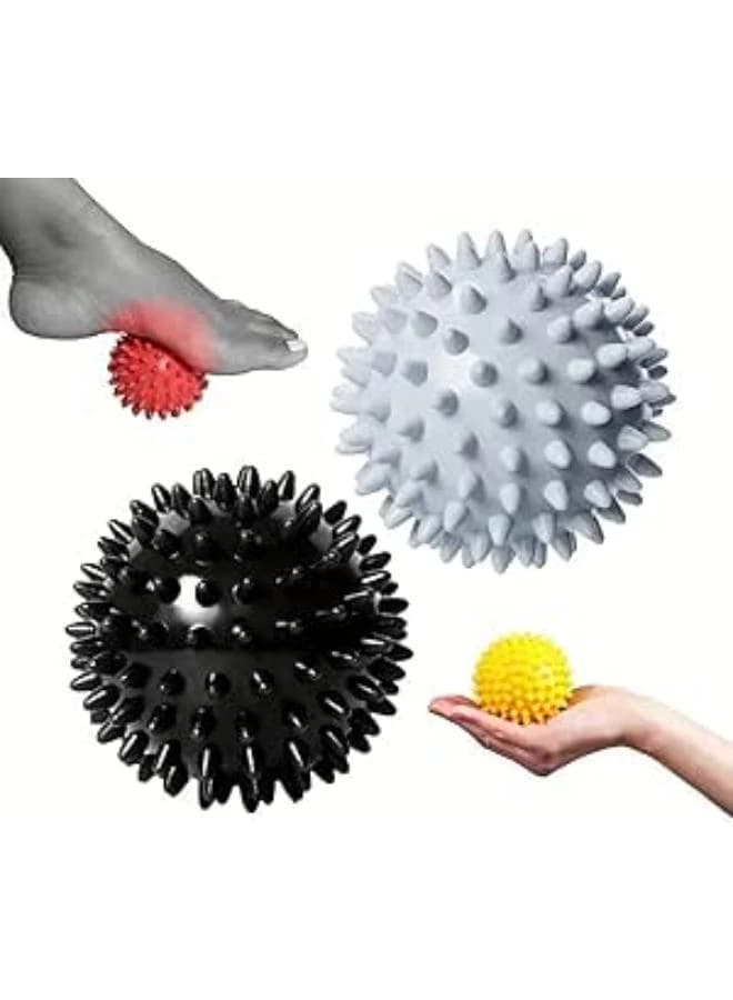 Massage Ball for Massage and Muscle Pain Relief, Spiky Design Balls, Stress 