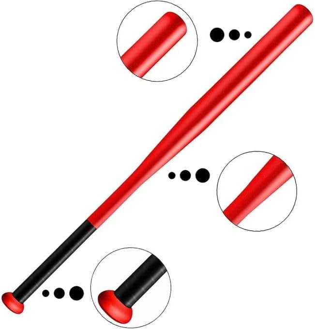 Metal Baseball Stick (Multi Color), Sports & Training, With Comfortable Handle