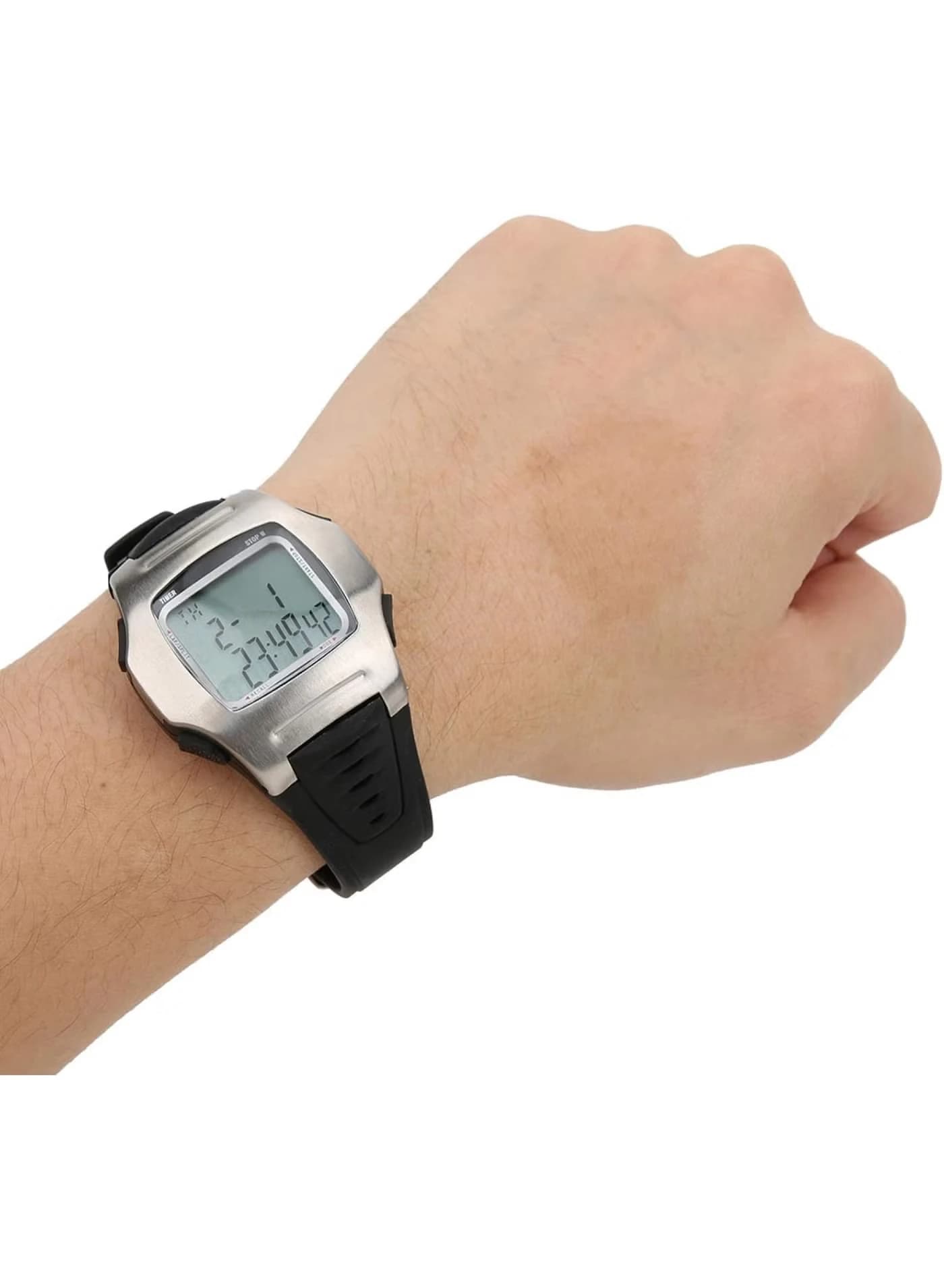Multifunctional Digital Sports Watch for Referees and Coaches, Stainless Steel 