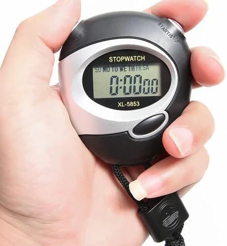 Multifunctional portable digital sports stopwatch, chronograph, sports timer 