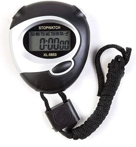 Multifunctional portable digital sports stopwatch, chronograph, sports timer 
