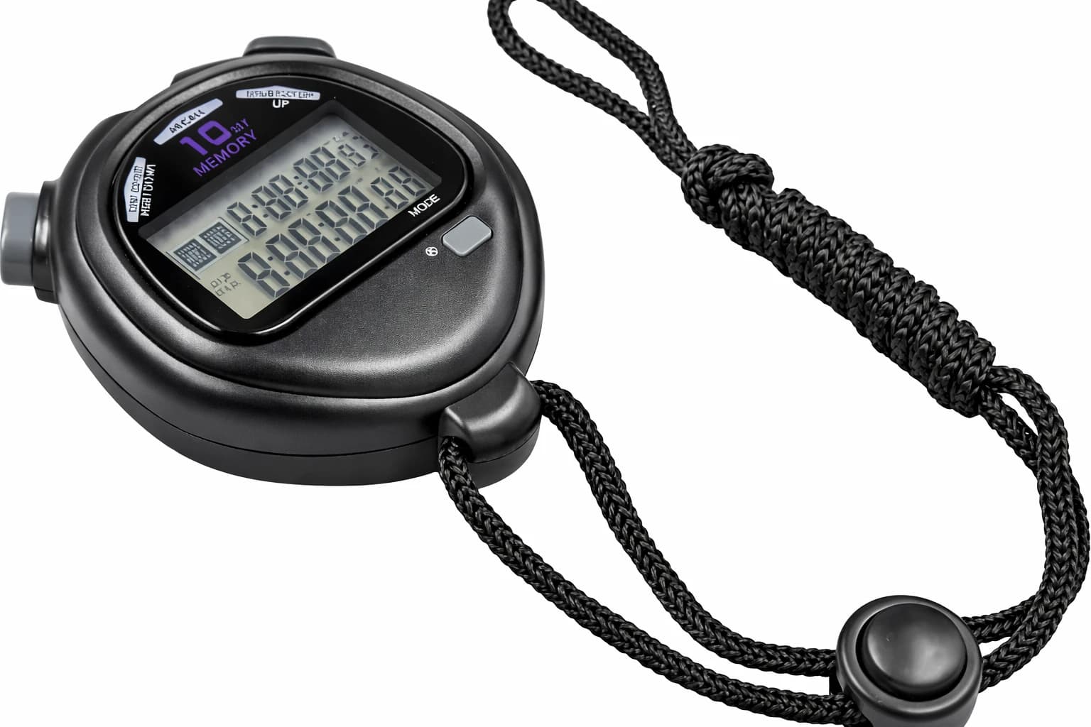 Multifunctional portable digital sports stopwatch, chronograph, sports timer 