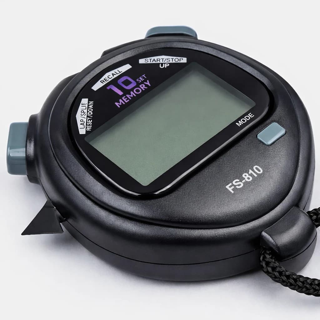 Multifunctional portable digital sports stopwatch, chronograph, sports timer 