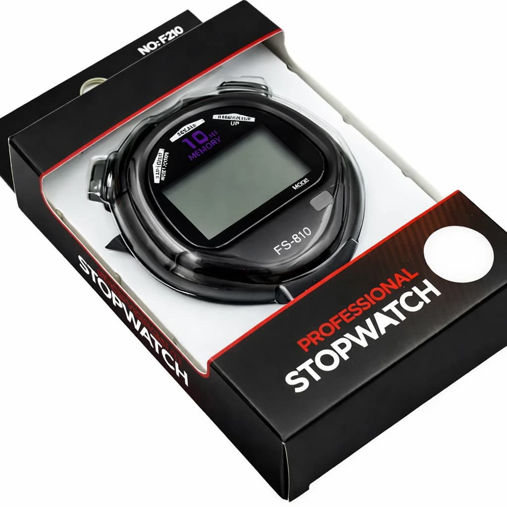 Multifunctional portable digital sports stopwatch, chronograph, sports timer 