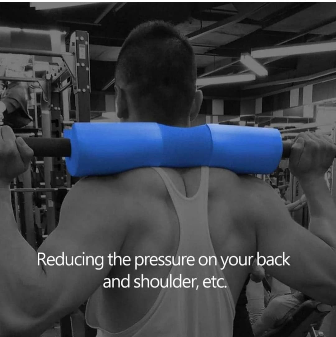 Neck and Shoulder Pad for Weightlifting - Fits All Bars