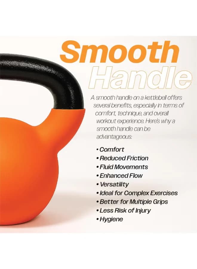 Neoprene iron weight with non-slip coating, comfortable grip, flat base