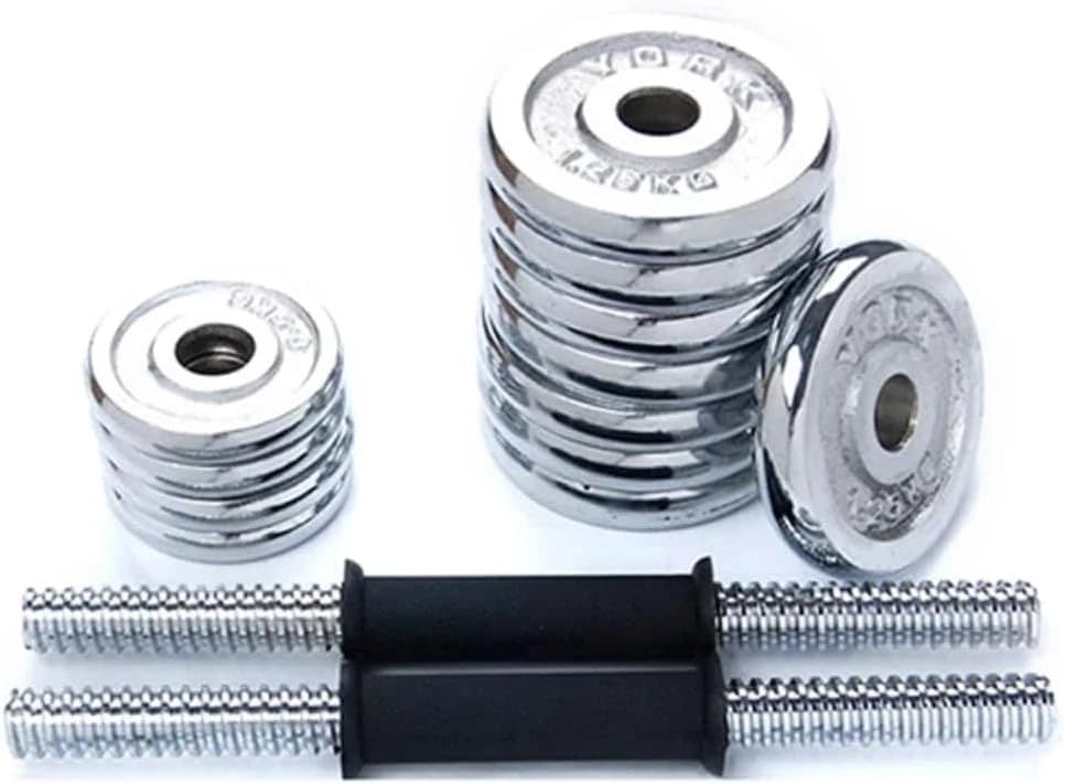 Nickel iron weight set with carrying bag, adjustable dumbbell set  15 KG