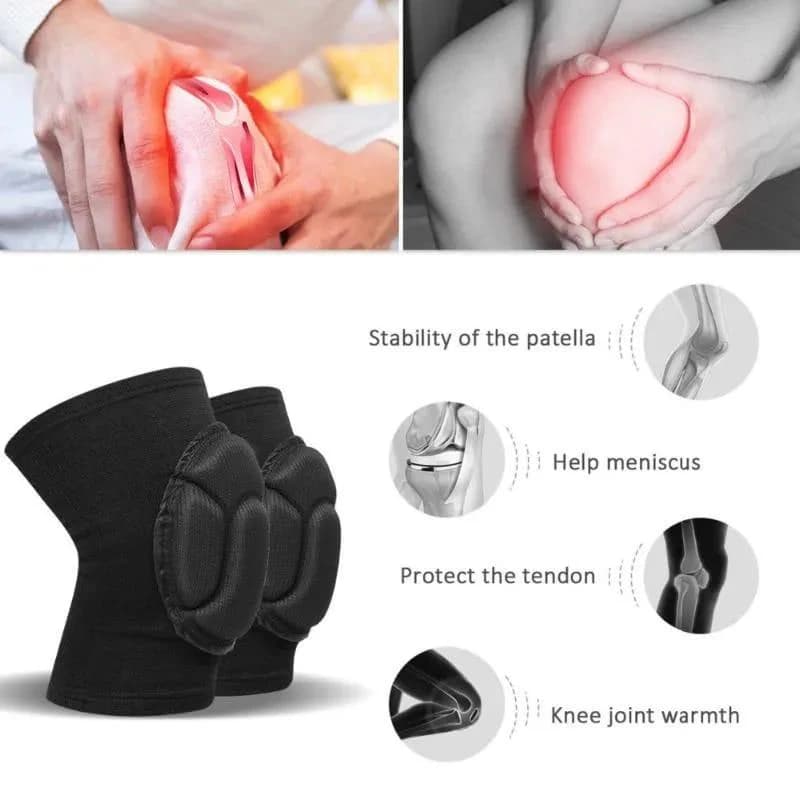 Non-Slip Knee Brace Soft Knee Pads Breathable Knee Compression Sleeve Support