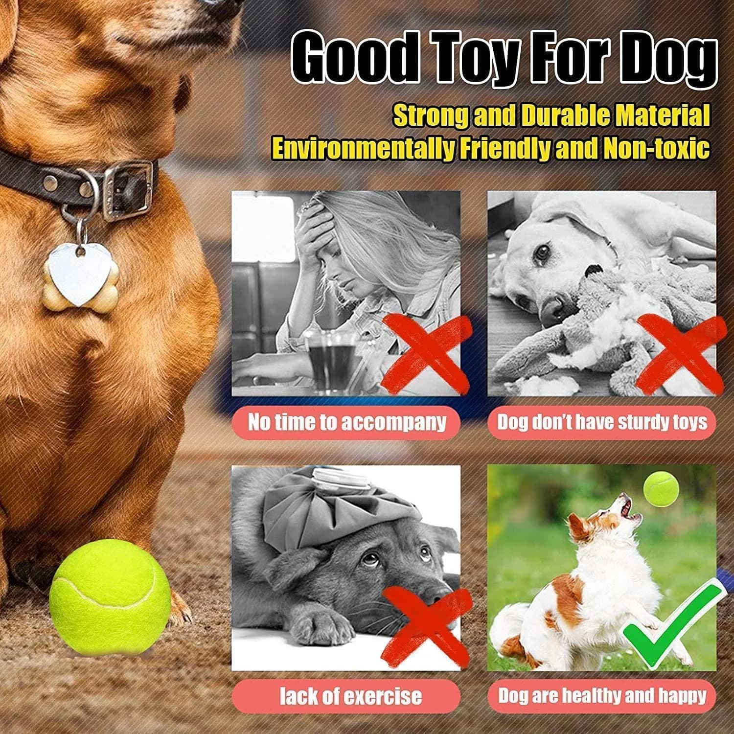 Pack of 3 general disco tennis balls for advanced training, durable and reusable