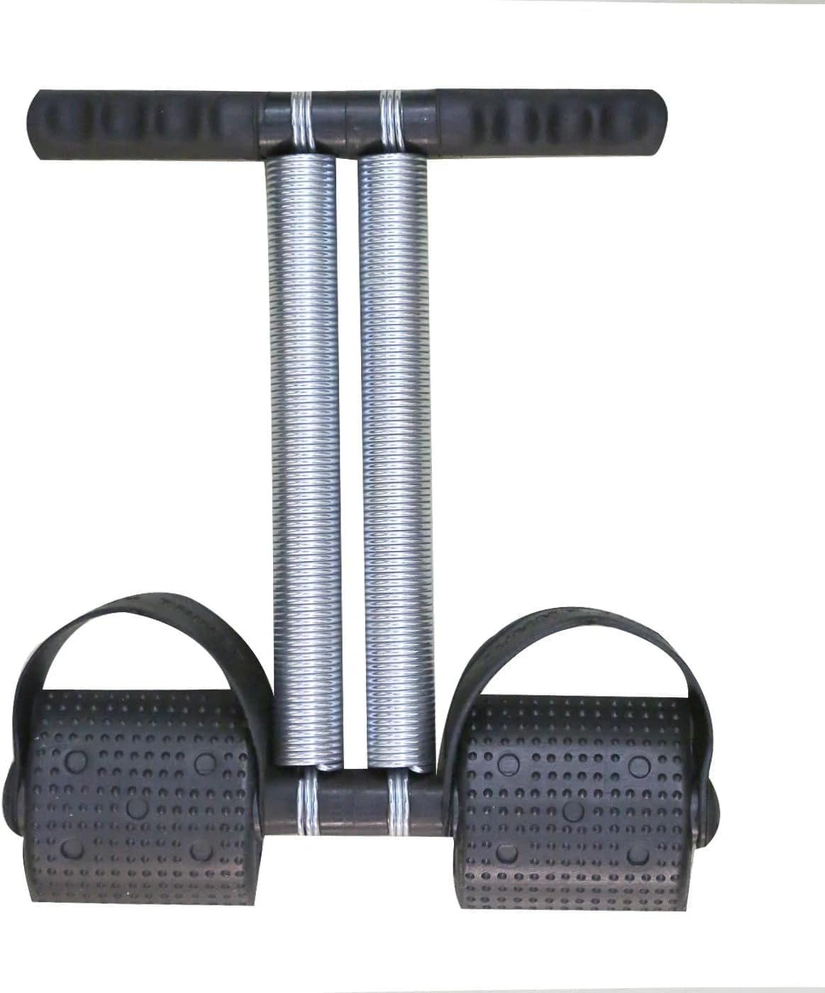 Perfect Fitness Exercise Tool, 4 in 1 Double Spring with Foot Pedal for Abs 