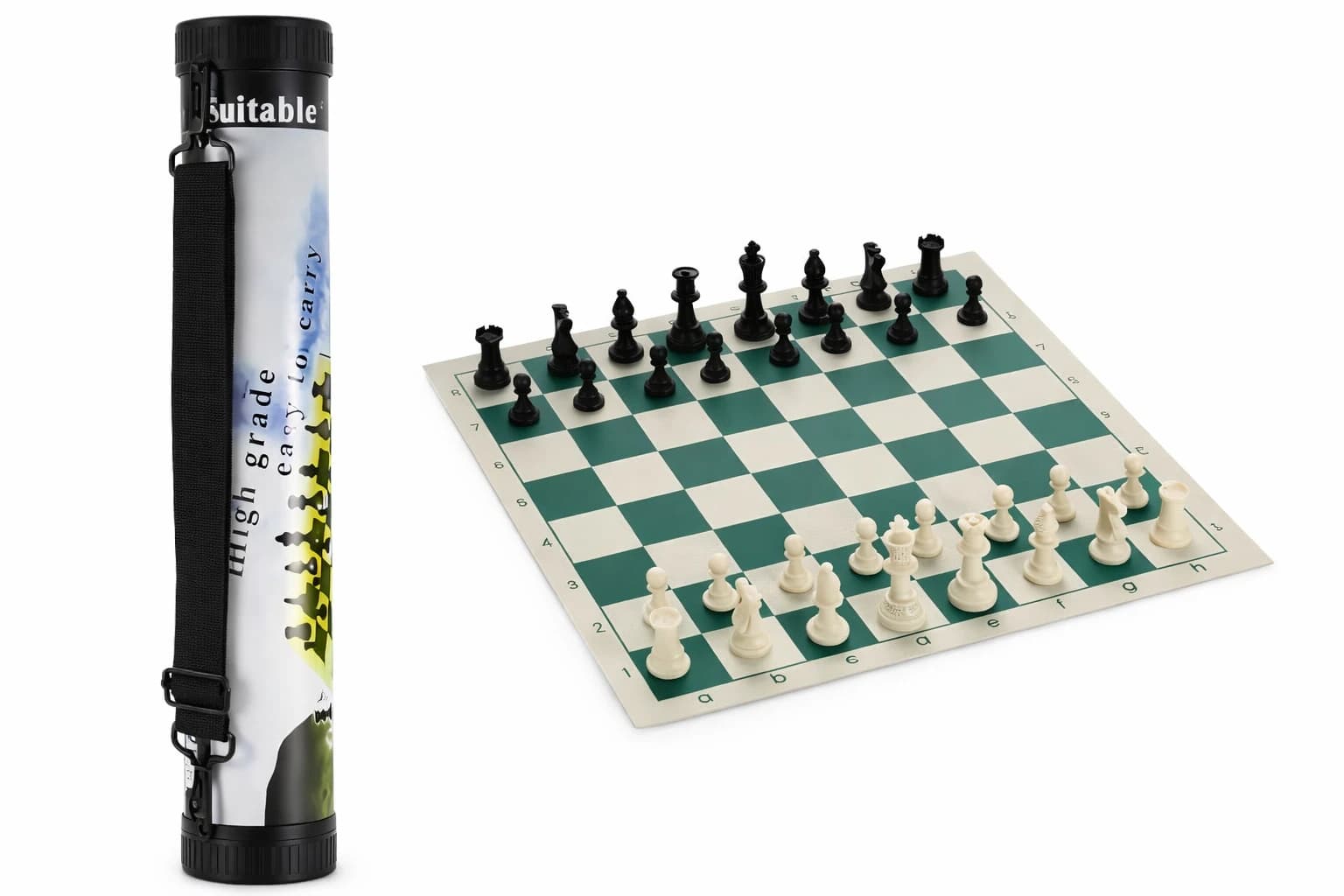 Portable drum chess game for general players, ages 6 and up