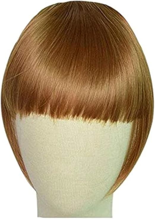 DILLARDS Sew-Free Hair Extension Flat Bangs Yellow