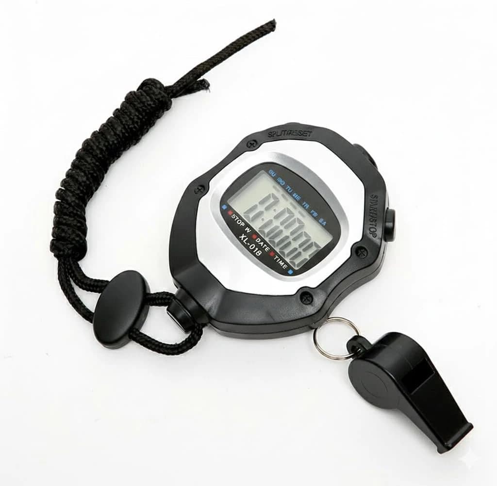 Professional Coaches & Referees Set:High Precision Digital Stopwatch with Sports