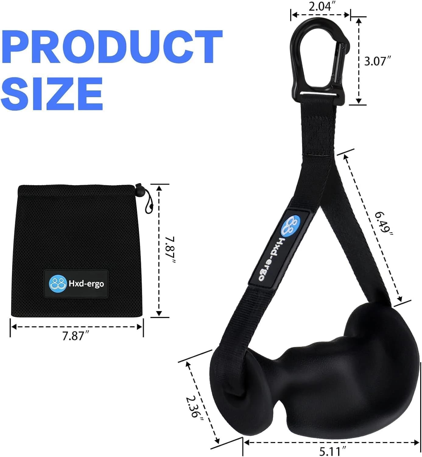 Professional Gym Cable Grips (2-Pack) – Comfortable, Non-Slip Grip – Compatible 