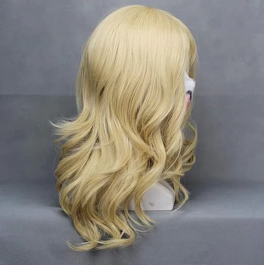 DILLARDS Long Wavy Heat Resistant Wig Yellow Ombre