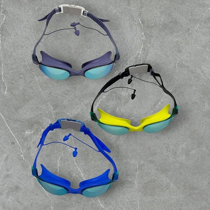 Professional swimming goggles for fitness, featuring anti-fog, leak-proof