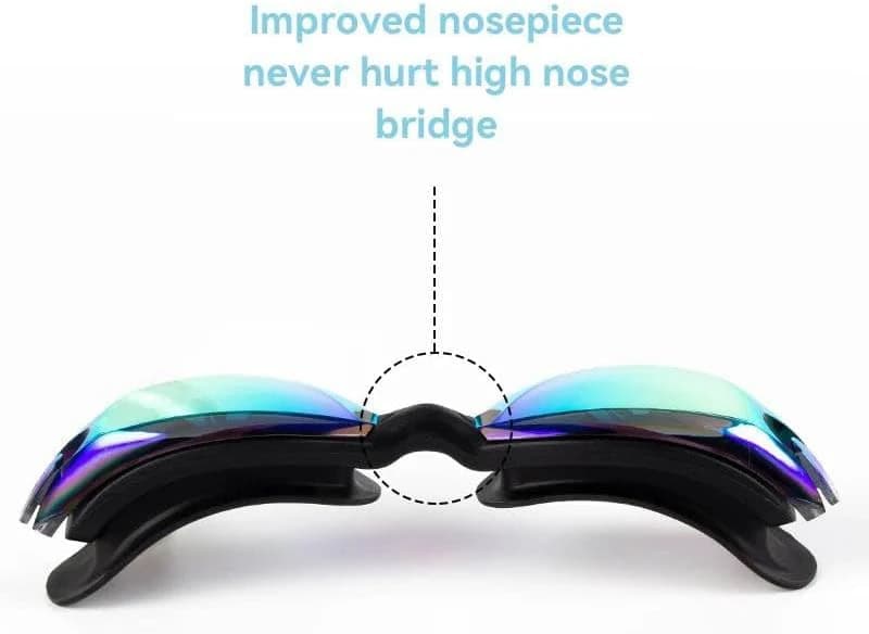 Professional swimming goggles for fitness, with anti-fog, leakage, and UV 