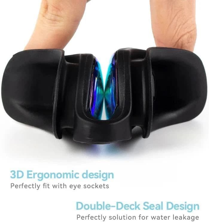 Professional swimming goggles for fitness, with anti-fog, leakage, and UV 